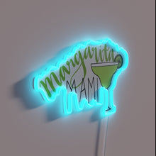 Load image into Gallery viewer, Fun Neon Sign for Home Bar with Margarita Mom Theme