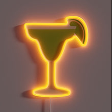 Load image into Gallery viewer, Vibrant Margarita-themed Neon Sign with Color-Changing RGB Lighting Effects