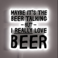 Load image into Gallery viewer, Add some humor to your bar with this quirky sign.