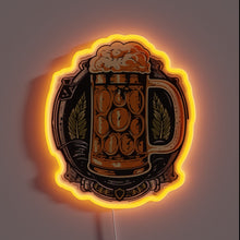 Load image into Gallery viewer, Eye-catching RGB LED neon sign measures your beer perfection