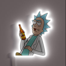 Load image into Gallery viewer, Rick and Morty's Wubba Lubba Dub Dub Neon Sign Illumination