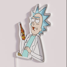 Load image into Gallery viewer, Medalla Light x Rick RGB Customizable Neon Sign Artwork Illumination