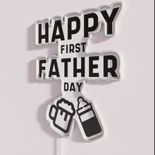 Load image into Gallery viewer, Unique Neon Sign for New Dad's First Father's Day Celebration Gift