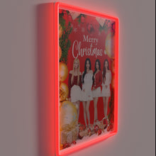 Load image into Gallery viewer, Brighten Your Holiday Decor with Merry Christmas Aespa RGB Sign