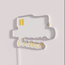 Load image into Gallery viewer, Brightly lit funny neon bar decoration for Mexican beer lovers