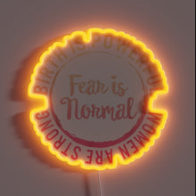 Load image into Gallery viewer, Neon celebration light for midwives and birth professionals, colorful sign.