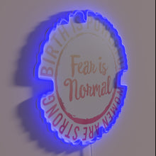 Load image into Gallery viewer, Neon Sign Honoring Midwives and Doulas on Their Special Day