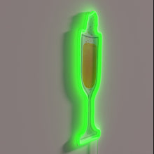 Load image into Gallery viewer, Brunch Vibes Guaranteed with This Bright Mimosa Drink Sign Light