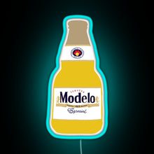 Load image into Gallery viewer, Modelo RGB neon sign lightblue