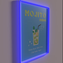 Load image into Gallery viewer, Vibrant Neon Sign Illuminating a Refreshing Cocktail Oasis Atmosphere