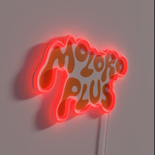 Load image into Gallery viewer, Vibrant Orange Neon Sign with RGB Lighting Effects and Energy