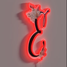 Load image into Gallery viewer, Personalized Monogram LED Neon Sign with Customizable Color Options Available