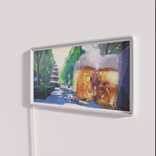 Load image into Gallery viewer, Munich Chinese Pagoda Beergarden neon sign artwork for English Garden