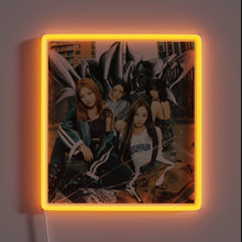 Load image into Gallery viewer, Vibrant My World Neon Sign with Individual RGB Color Options