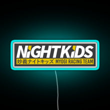 Load image into Gallery viewer, Myogi Night Kids RGB neon sign lightblue