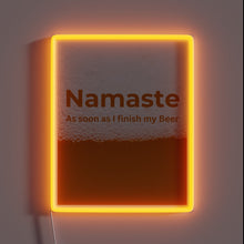 Load image into Gallery viewer, East meets West in this neon beer bar decor delight