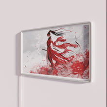 Load image into Gallery viewer, Vibrant Naraka Bladepoint Viper Ning inspired RGB neon decorative gaming sign