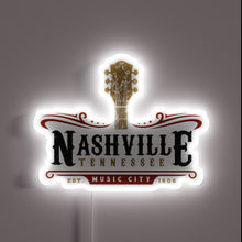Load image into Gallery viewer, Nashville Tennessee customneon