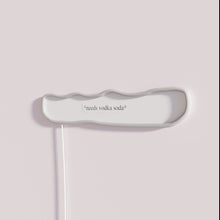 Load image into Gallery viewer, Eye-catching neon bar decoration, RGB colors, Vodka Soda theme light box.