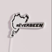 Load image into Gallery viewer, RGB Color Changing Neon Sign with Unique Never Been Quote Design