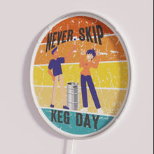 Load image into Gallery viewer, Vibrant Neon Bar Decor Sign for Fun Every Keg Day Parties