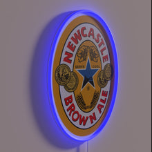 Load image into Gallery viewer, Newcastle Brown Ale Beer RGB Neon Bar Pub Sign Accents.