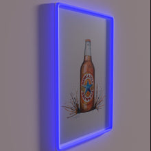 Load image into Gallery viewer, RGB Neon Sign: Authentic Newcastle Brown Ale Bar Decor Illumination