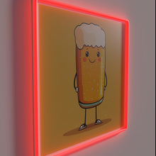 Load image into Gallery viewer, Vibrant LED neon sign perfect for craft beer enthusiasts decor.