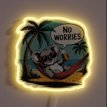 Load image into Gallery viewer, Electric neon sign with customizable RGB color coding and message.