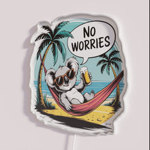 Load image into Gallery viewer, Relaxing atmosphere created with calming No Worries RGB neon lighting.