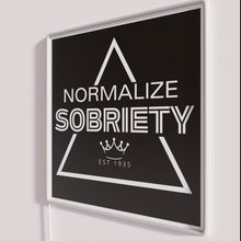 Load image into Gallery viewer, Recovery Inspiration Normalizing Sobriety with Vibrant RGB Neon Light Sign