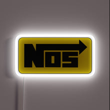 Load image into Gallery viewer, Fuel the vibe — this NOS neon sign brings high-octane energy with a slick retro edge. Perfect for any speed junkie’s cave.