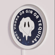 Load image into Gallery viewer, Unique Neon Sign Bar Decor, Not Vodka Gin Tequila Colors