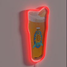 Load image into Gallery viewer, Radiant Oberon-inspired watercolor design with vibrant RGB neon color scheme