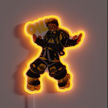 Load image into Gallery viewer, Eye-catching RGB LED neon sign for the oil enthusiast's sanctuary