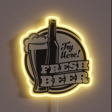 Load image into Gallery viewer, Authentic Oktoberfest-themed RGB neon sign for true German beer lovers.