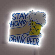 Load image into Gallery viewer, Stay festive at home with Oktoberfest-themed beer sign in neon.