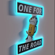 Load image into Gallery viewer, Unique Australian phrase decor with colorful glow effect ambiance