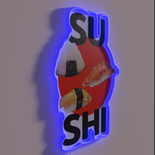 Load image into Gallery viewer, Japanese Food Culture Inspired Neon Sign with Realistic Meal Scene