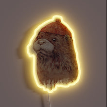 Load image into Gallery viewer, Add a splash of fun with this otter neon sign