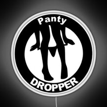 Load image into Gallery viewer, Panty Dropper RGB neon sign white