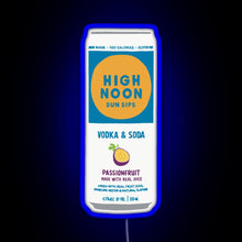 Load image into Gallery viewer, Passionfruit High Noon RGB neon sign blue