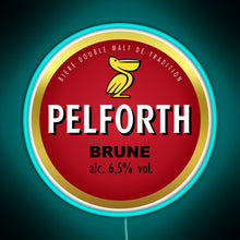 Load image into Gallery viewer, Pelforth Pelican RGB neon sign lightblue