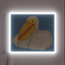 Load image into Gallery viewer, Eye-catching Pelican Logo in Vibrant Full Color RGB Neon Glow