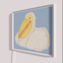 Load image into Gallery viewer, Vibrant RGB LED Pelican Neon Sign for Coastal Chic Decor