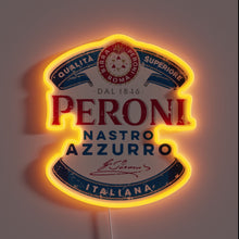 Load image into Gallery viewer, Illuminated Italian heritage and design in vibrant neon lighting