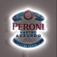 Load image into Gallery viewer, Italian Beer Sign with Vibrant Neon Colors for Authentic Atmosphere Display