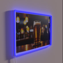 Load image into Gallery viewer, RGB Neon Sign: Cheers to Your Favorite Beer in Pint