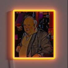 Load image into Gallery viewer, Vibrant RGB Neon Sign Featuring Pintman Paddy Losty Design
