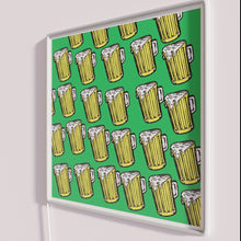 Load image into Gallery viewer, Glowing Neon Wall Sign Pitchers of Beer Color Changing Bars